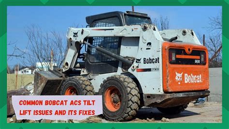 bobcat lift arm problems